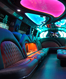 limo with top sound system