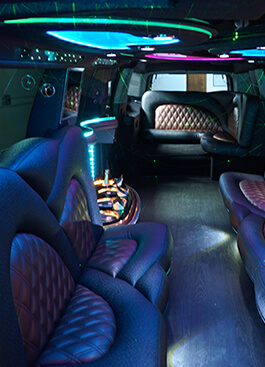 seating in limo