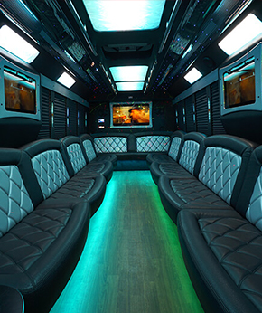 luxurious bus